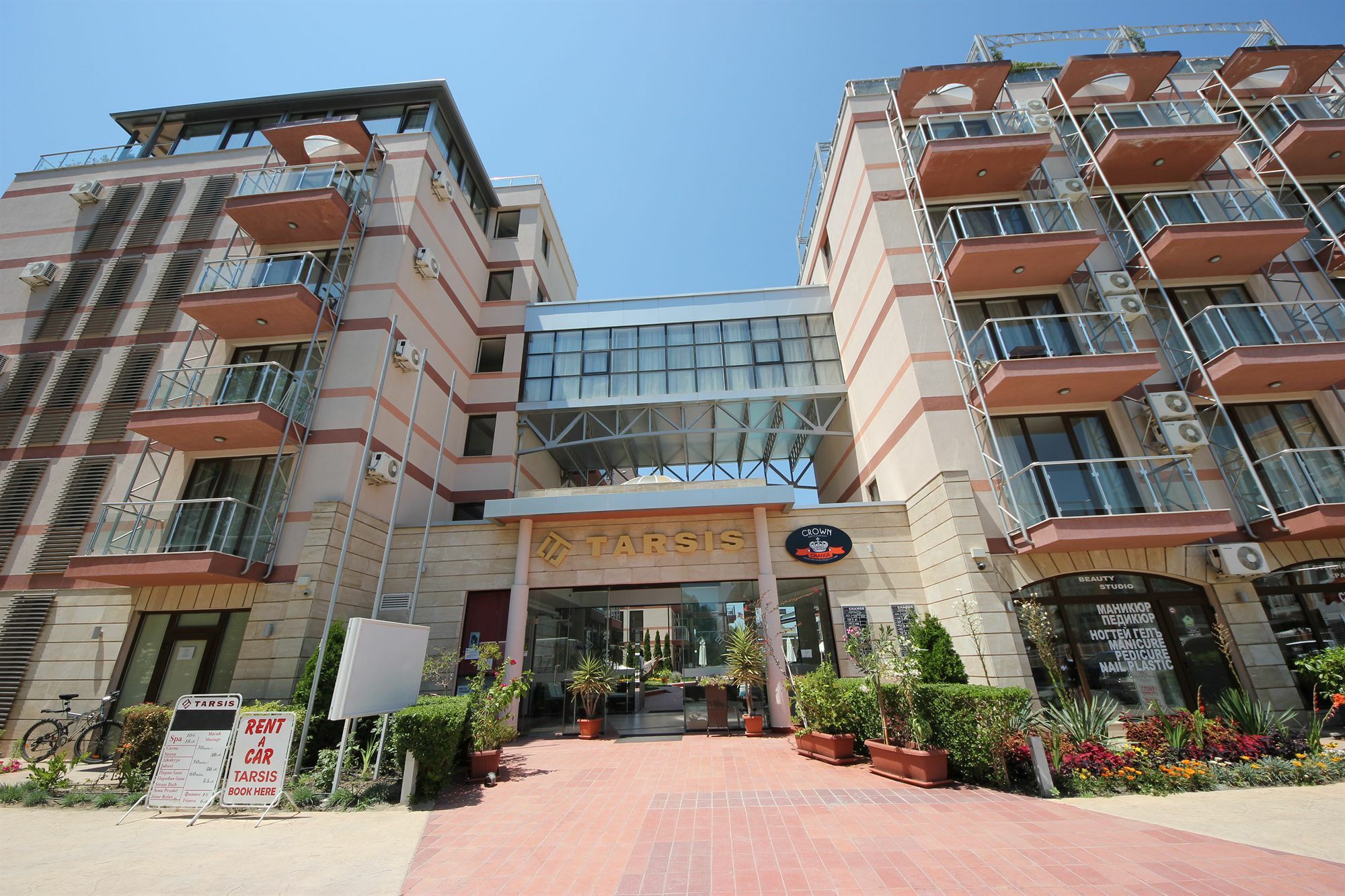 Menada Tarsis Apartments Napospart Kültér fotó